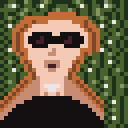 Cyber Portrait pixel art